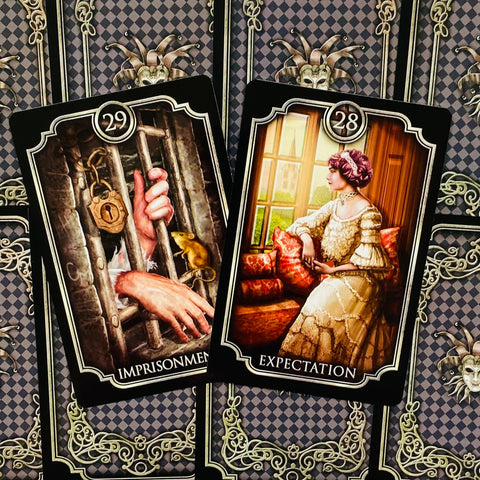 Fin de Siècle Kipper Oracle Deck by Ciro Marchetti, 39 Gilt Cards, US Games