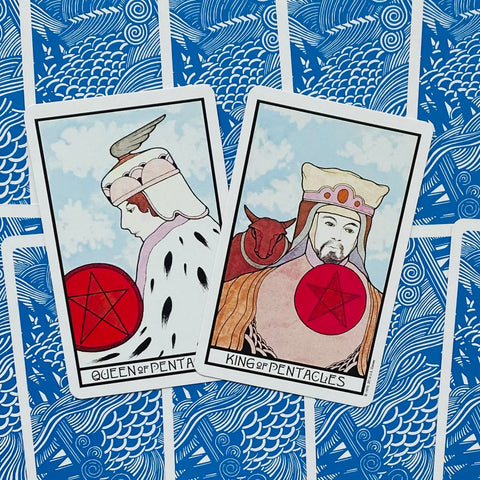 Aquarian Tarot Deck in Collectible Tin by US Games Systems, 78 Cards
