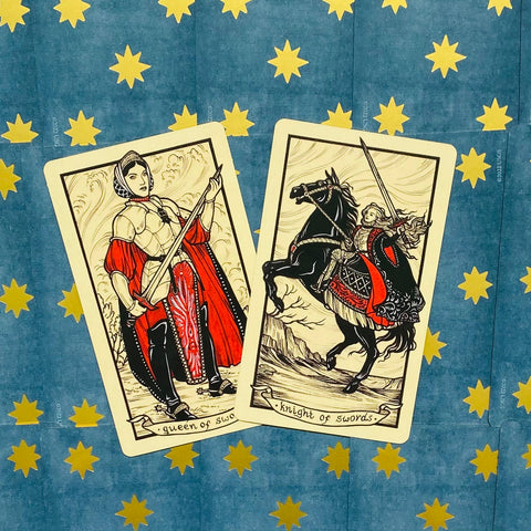 Fyodor Pavlov Tarot Deck by US Games, Gilded Edge Cards & Guidebook