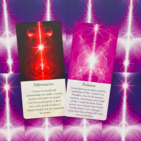 Healing Energy Oracle Cards Deck by Mario Duguay Blue Angel 54 Card Set