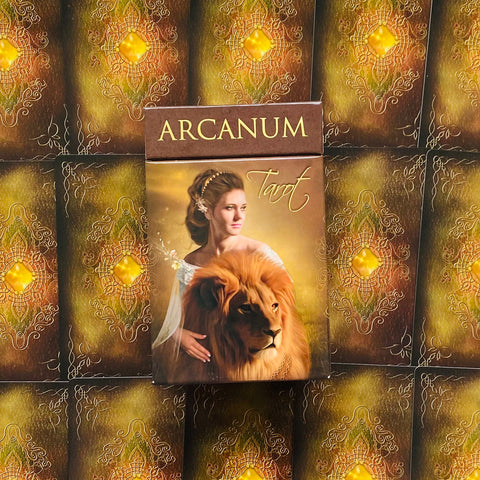 Arcanum Tarot Cards Deck Lechner Esoteric Telling Lo Scarabeo NEW