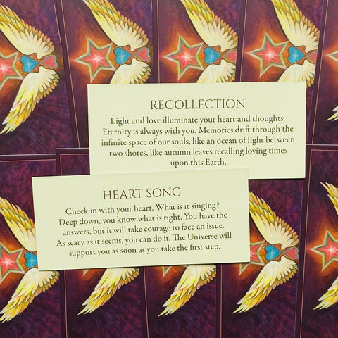 Eternal Light Mini Oracle Cards Blue Angel Publishing Toni Carmine Salerno NEW