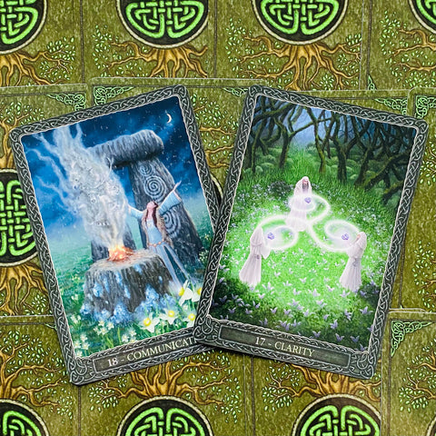 Earth Wisdom Oracle Cards Deck Barbara Moore Esoteric Telling Lo Scarabeo NEW