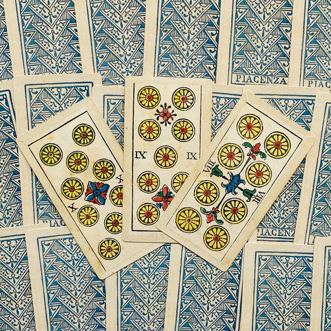 Tarocchi Piacentini Tarot Cards Deck Limited Edition Lo Scarabeo Piacenza NEW