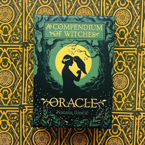 A Compendium Of Witches Oracle Cards Deck Lo Scarabeo By Natasa Ilincic NEW