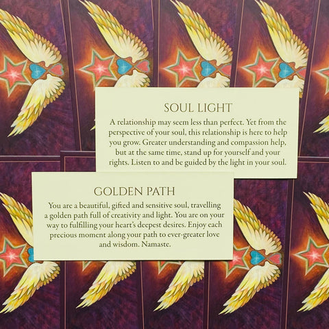 Eternal Light Mini Oracle Cards Blue Angel Publishing Toni Carmine Salerno NEW