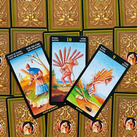 Bosch Tarot Deck Cards Atanassov Atanas Lo Scarabeo Esoteric Telling NEW