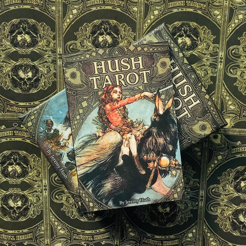 Hush Tarot Deck by Jeremy Hush 78 Cards & Guidebook US Games Systems