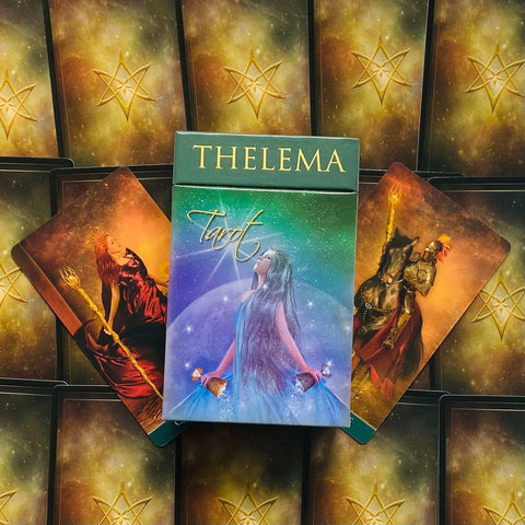 Thelema Tarot Deck Cards Lechner Lo Scarabeo Esoteric Fortune Telling NEW