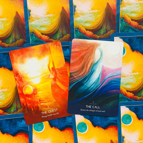The Hero'S Journey Dream Oracle Deck Cards Sullivan Rasouli Blue Angel NEW
