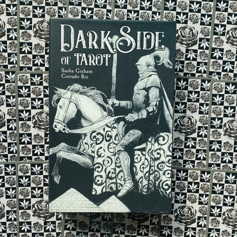 Dark Side Of Tarot Kit Cards Deck Book Lo Scarabeo Sasha Graham Corrado Roi NEW