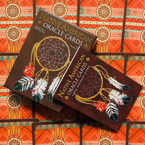 Native American Spirituality Oracle Cards Deck Esoteric Telling Lo Scarabeo Or13