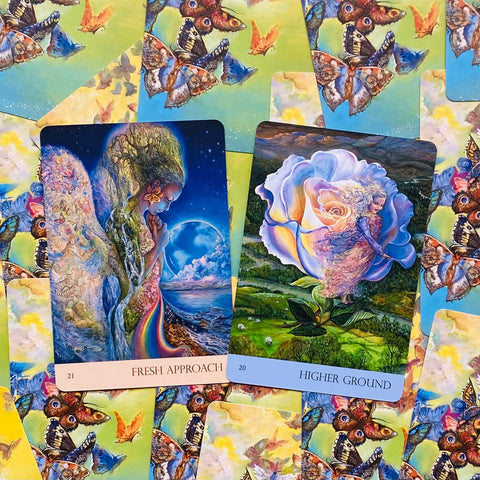Nature's Whispers Oracle Card Deck by Blue Angel 50 Cards New Sealed