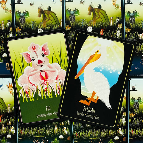 Lovely Animals Oracle Deck Agm Urania By Helena De Almeida 44 Cards Esoteric NEW