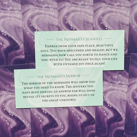 Magickal Messages From The Mermaid Inspiration Cards Deck Blue Angel NEW