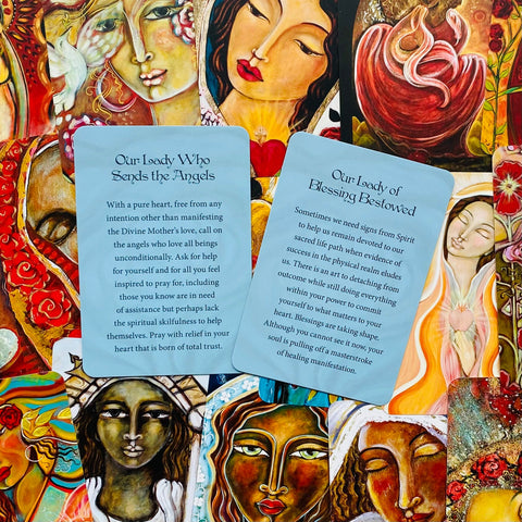 Mother Mary Oracle Pocket 44-Card Oracle Deck by Alana Fairchild