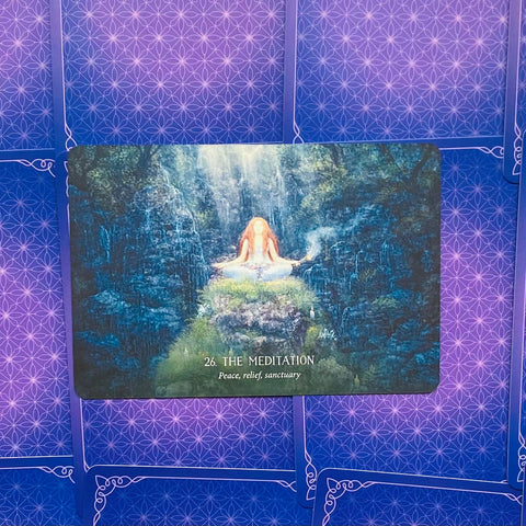 Oracle of the Hidden Worlds 44-Card Deck Cavendish Williams Blue Angel
