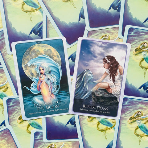 Oracle of the Mermaids Tarot Oracle Cards Deck with Guidebook by Blue Angel