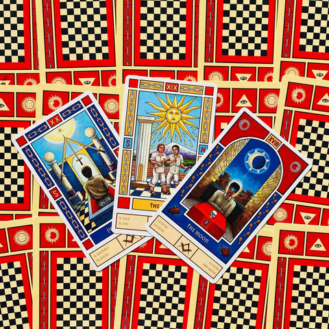 Masonic Tarot Deck Cards Diaz Silva Lo Scarabeo Esoteric Fortune Telling NEW