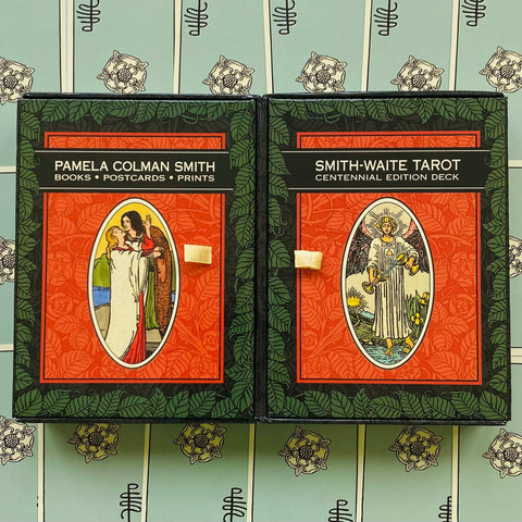 Pamela Colman Smith Centennial Tarot Set w/ Books & Postcards US Games