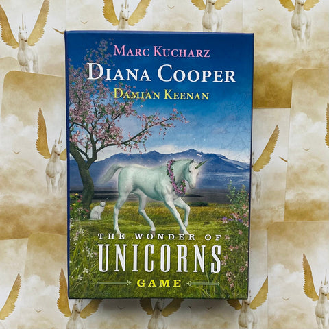 The Wonder Of Unicorns Oracle Game Findhorn Marc Kucharz Diana Cooper With Bag