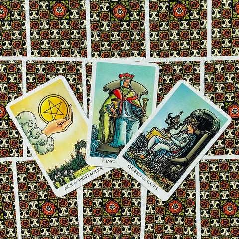 Radiant Wise Mini Tarot Cards Deck Esoteric Fortune Telling Lo Scarabeo NEW