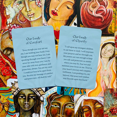 Mother Mary Oracle Pocket 44-Card Oracle Deck by Alana Fairchild