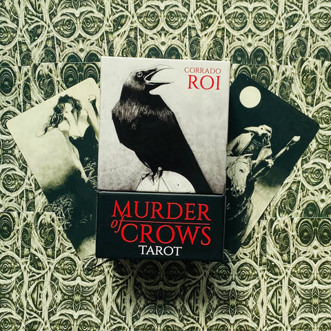 Murder Of Crows Tarot Cards Deck By Corrado Roi Esoteric Telling Lo Scarabeo NEW