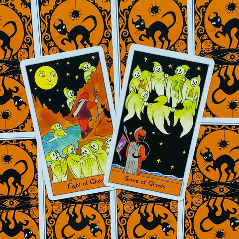 Halloween Tarot Deck by Kipling West 78 Cards US Games Sealed