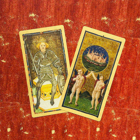 Visconti-Sforza Pierpont Morgan Tarocchi Card Deck US Games Systems Kaplan Vs78