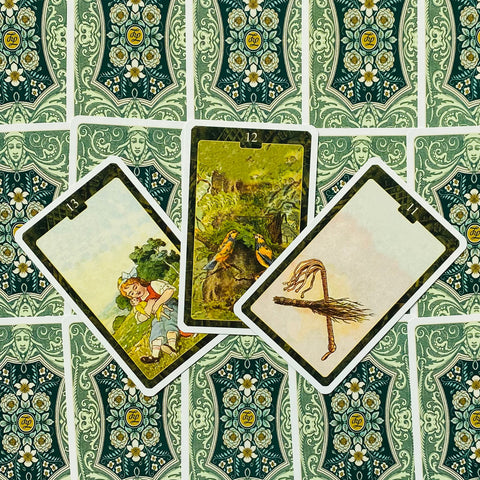 Lenormand Oracle Cards Deck Giordano Berti Esoteric Telling Lo Scarabeo NEW