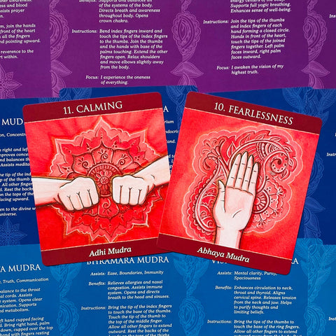 Mudras For Awakening The Energy Body Cards Deck & Book US Games Systems NEW
