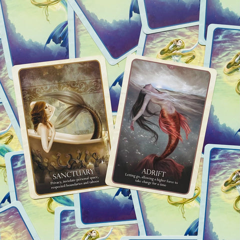 Oracle Of The Mermaids Deck Cards Esoteric Esoteric Telling Blue Angel NEW