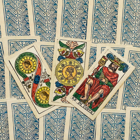 Tarocchi Piacentini Tarot Cards Deck Limited Edition Lo Scarabeo Piacenza NEW