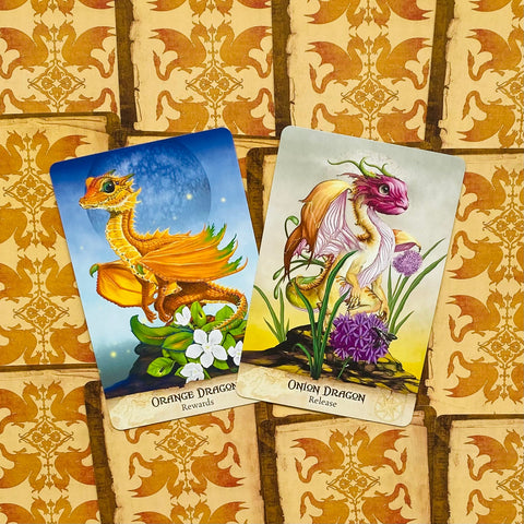 Field Guide to Garden Dragons Oracle Cards Deck & Book Set US Games