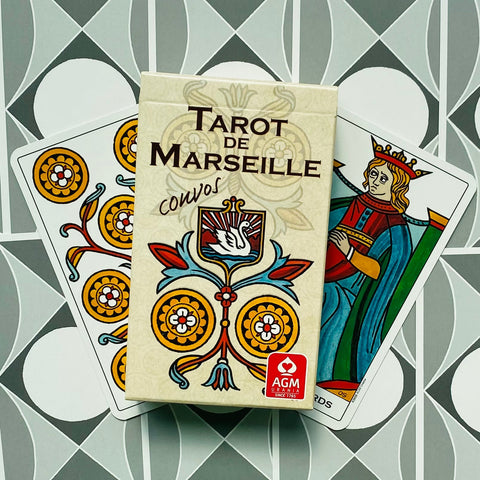 Tarot De Marseille Convos English Edition Cards And Instruction Booklet Agm NEW
