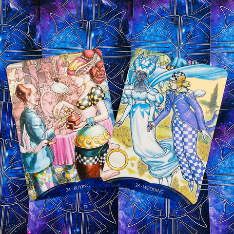 Dream Interpretation Oracle Cards Deck 36 Cards Lo Scarabeo Tarot
