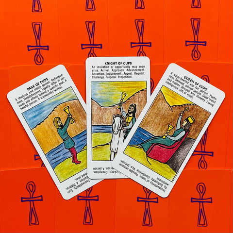 Starter Tarot Deck by US Games, Ancient Woodcut Art, 78 Cards + Guide