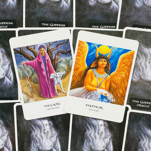 The Goddess Oracle Cards Deck & Guidebook Set by US Games Systems