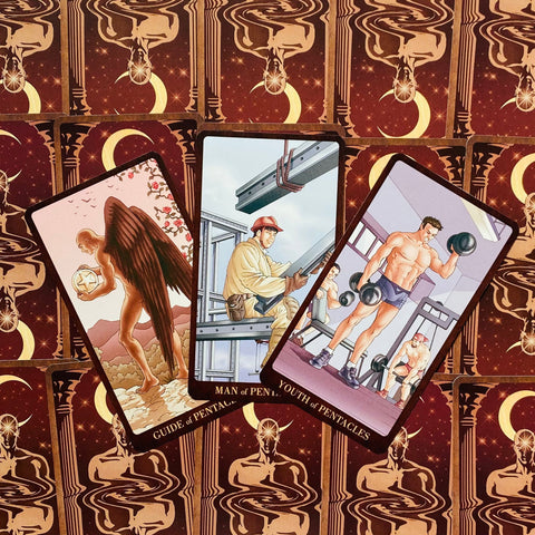 Gay Tarot Deck 78 Cards Lo Scarabeo LGBT Fortune Telling Divination