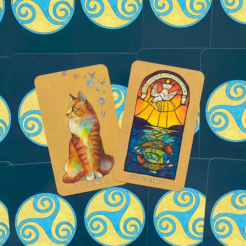 Scorpio Sea Tarot Cards Deck & Book Set Llewellyn Maggie Stiefvater Cynova NEW