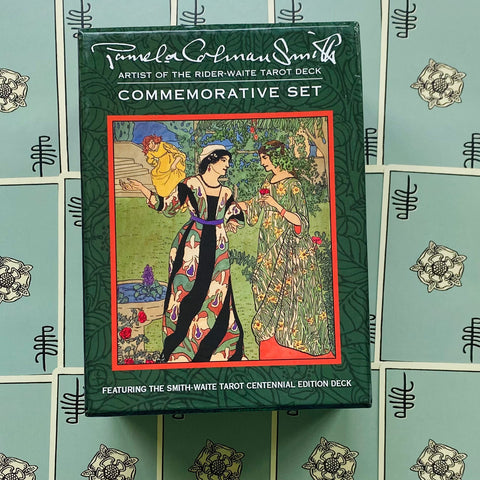 Pamela Colman Smith Centennial Tarot Set w/ Books & Postcards US Games