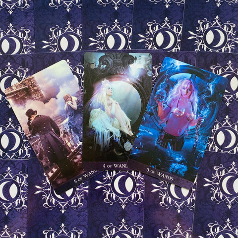 Tarot De La Nuit Carole Card Deck Anne Eschenazi Esoteric Telling Lo Scarabeo