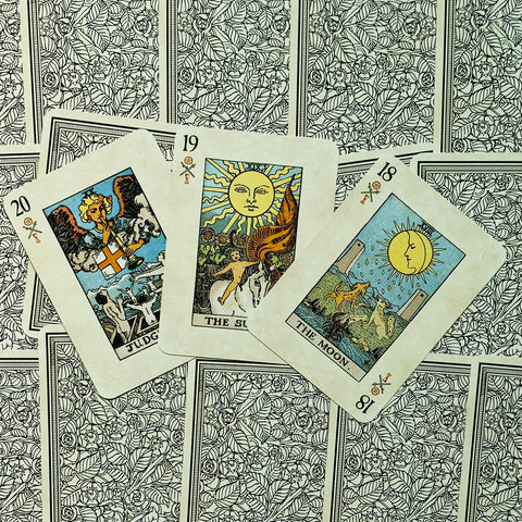 Rider-Waite Tarot Poker Playing Cards Deck with Guidebook by US Games