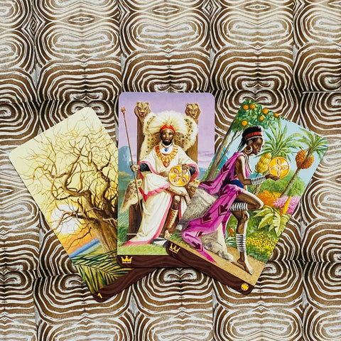 African American Tarot Cards Deck Esoteric Earth Art Wild Lo Scarabeo Ex137