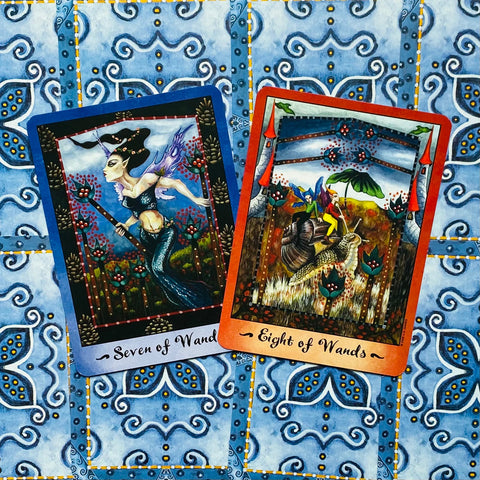 Faerie Tarot Card Deck by Natalie Hertz 78 Cards US Games Systems