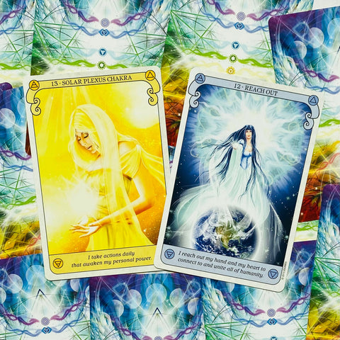 Conscious Spirit Oracle Deck by Kim Dreyer 44 Cards US Games Systems