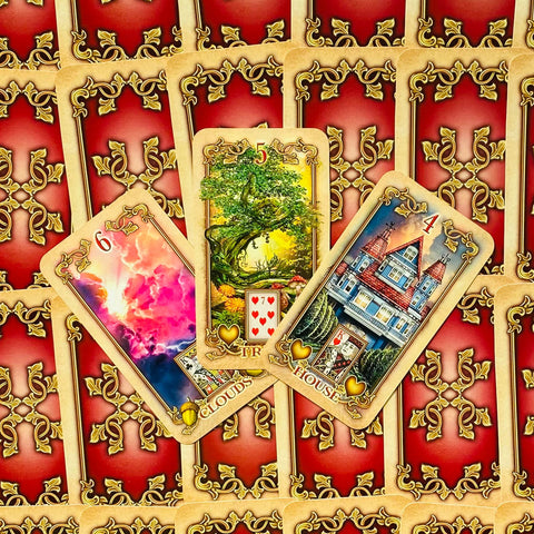 Lustrous Lenormand Oracle Cards Deck Llewellyn By Ciro Marchetti Divination NEW