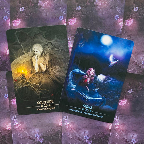 Dark Light Oracle Cards Deck by Alexandra V. Bach & Carole, US Games