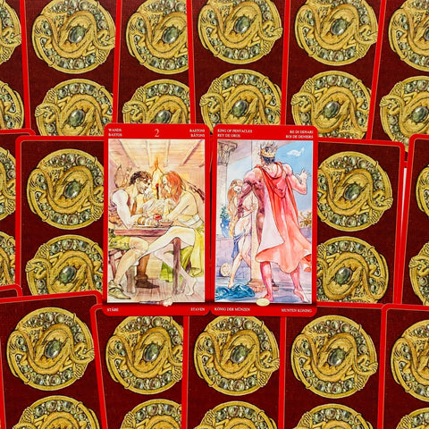 Tarot Of Sexual Magic Deck Cards Tuan Esoteric Fortune Telling Lo Scarabeo NEW
